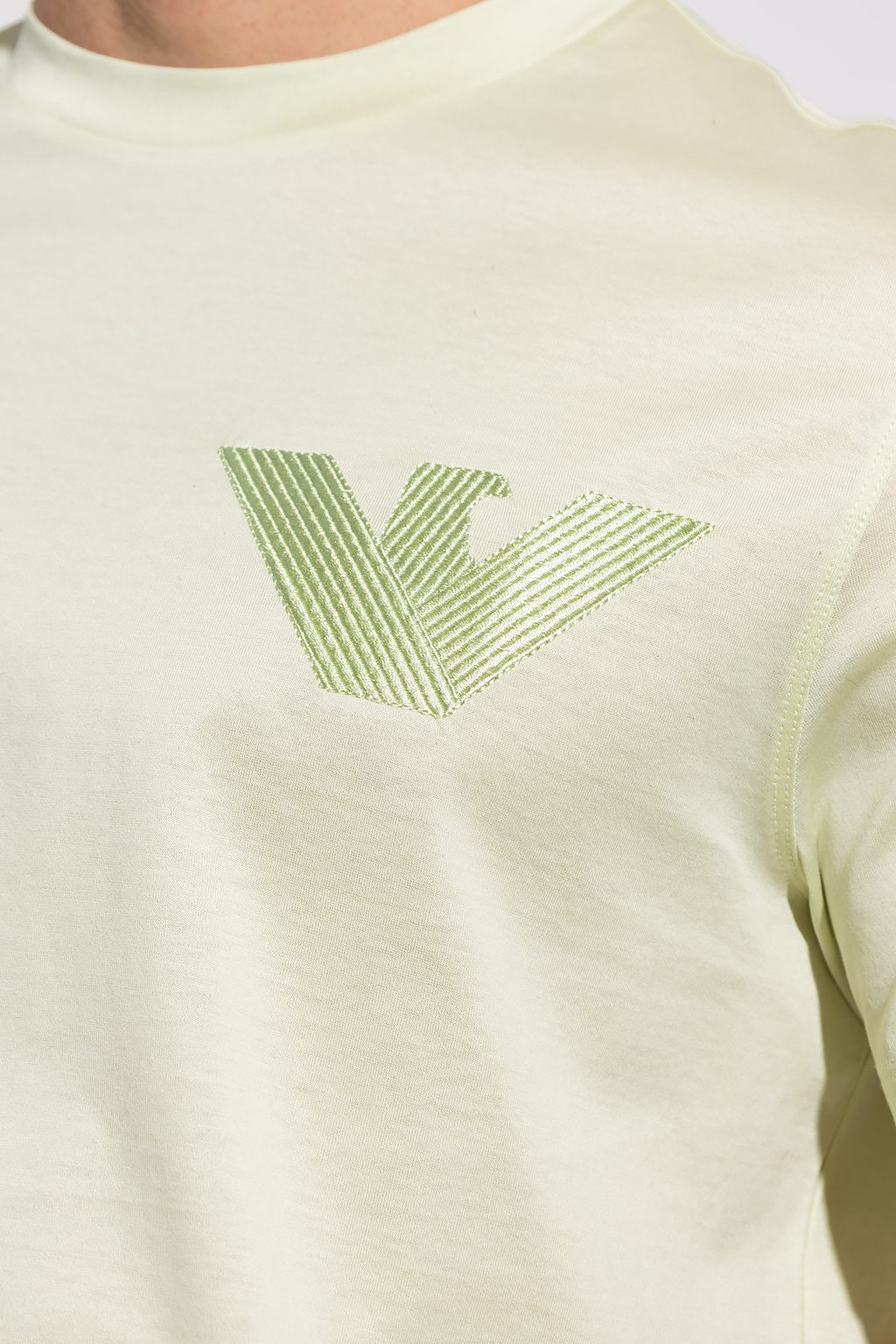 shirt with logo Emporio Armani - SchaferandweinerShops Japan